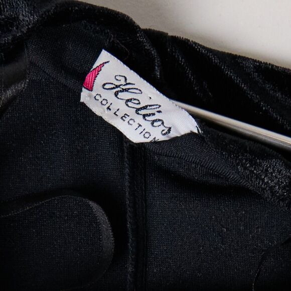 Vtg Y2K Helios Maxi Dress XS Velvet Witchy Goth Whimsigoth Fairy Grunge Floral - Picture 13 of 15